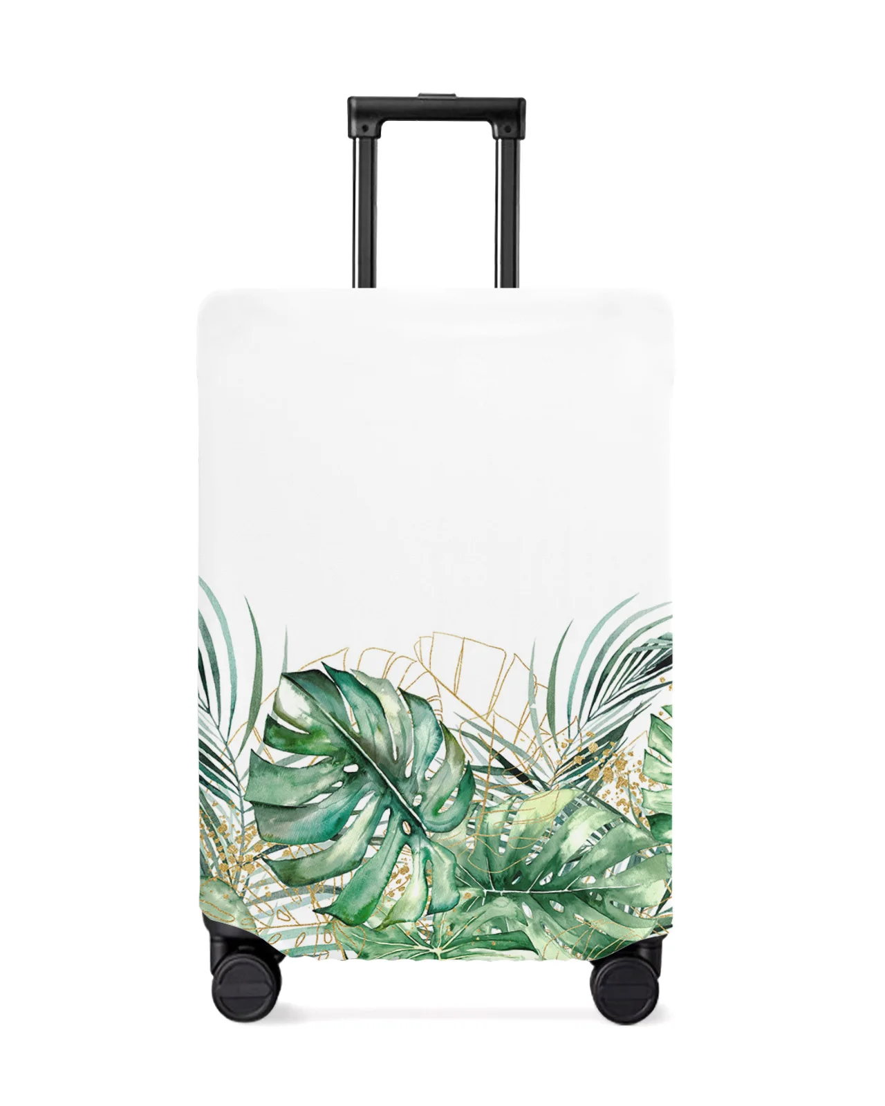 

INS Style Tropical Plants Palm Leaves Travel Luggage Cover Elastic Baggage Cover Suitcase Case Dust Cover Travel Accessories