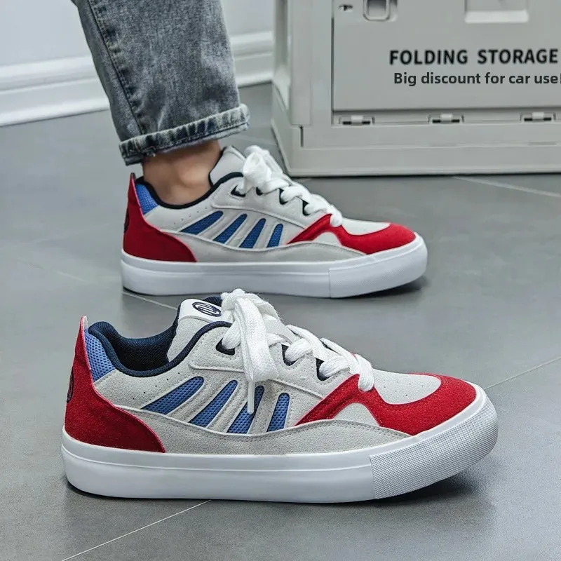 Мужские повседневные мотоциклетные туфли коричневые винтажные шлепанцы