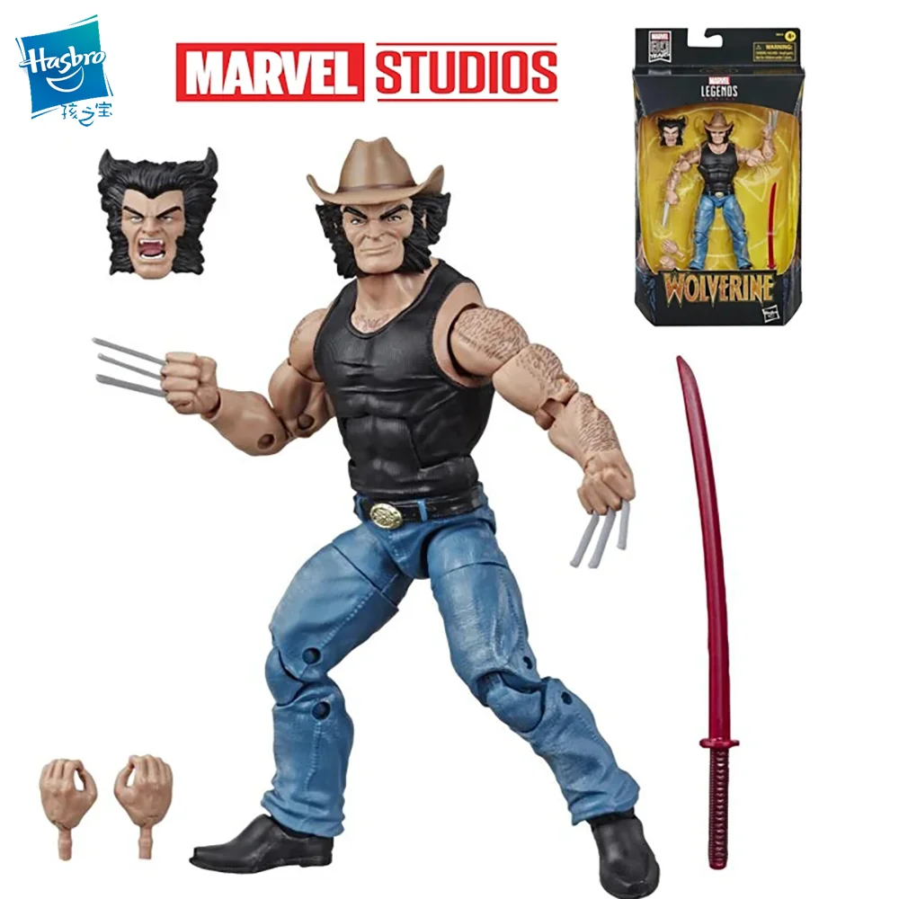 

Hasbro Marvel Legends X-Men Cowboy Wolverine 6 Inches 16CM Action Figure Children's Toy Gifts Collect Toys E8612