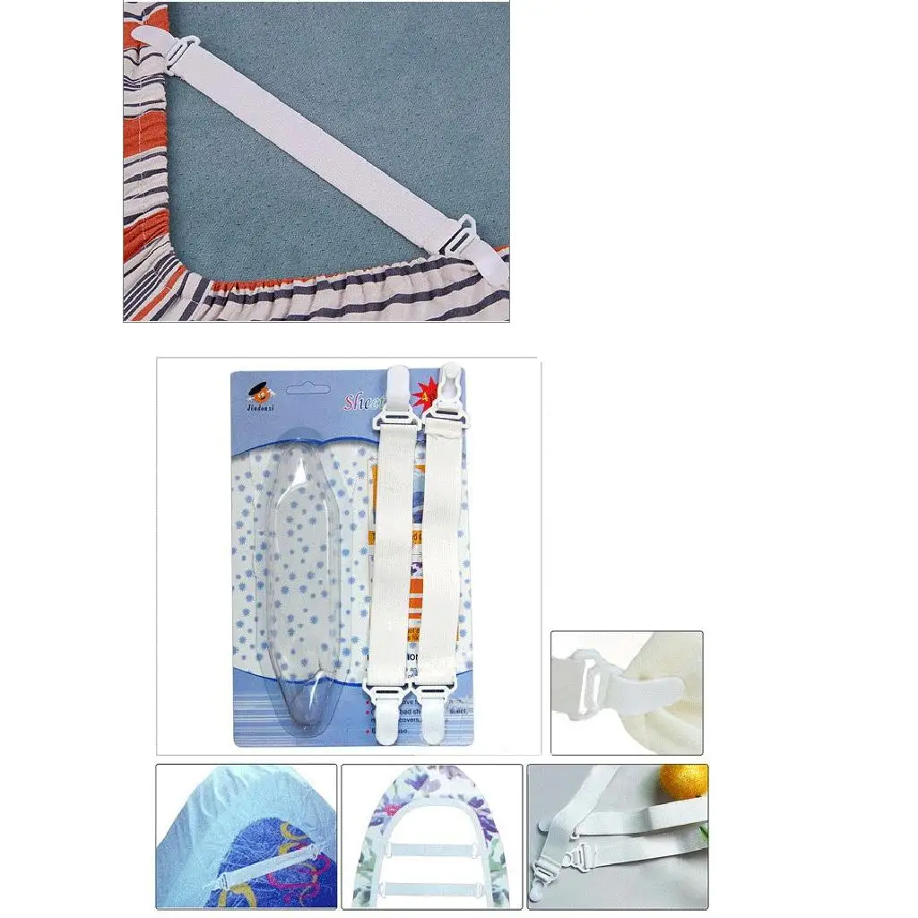 

Adjustable Anti-slip Bed Sheet Buckle Table Cloth Fitted Clip Home Accessory