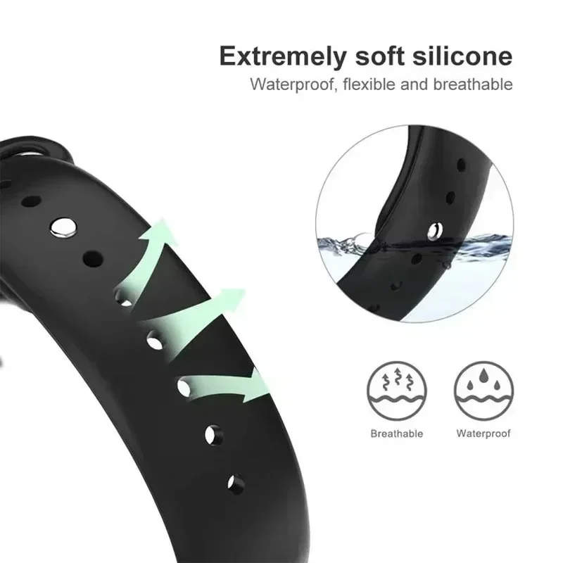 Фото Силиконовый ремешок для часов 22 мм 20 мм, спортивный ремешок для TicWatch Pro 3 Ultra E3 E2 S2 Pro X GTW 2021, браслеты для умных часов для женщин и мужчин Correa №3