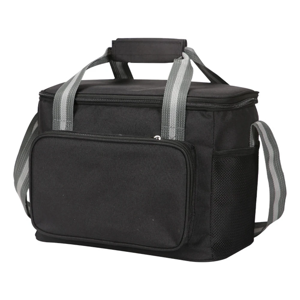 

Изоляционная сумка для пикника, Портативная сумка-холодильник для напитков и еды, термо-переноска для обеда Bento для кемпинга, пешего туризма...