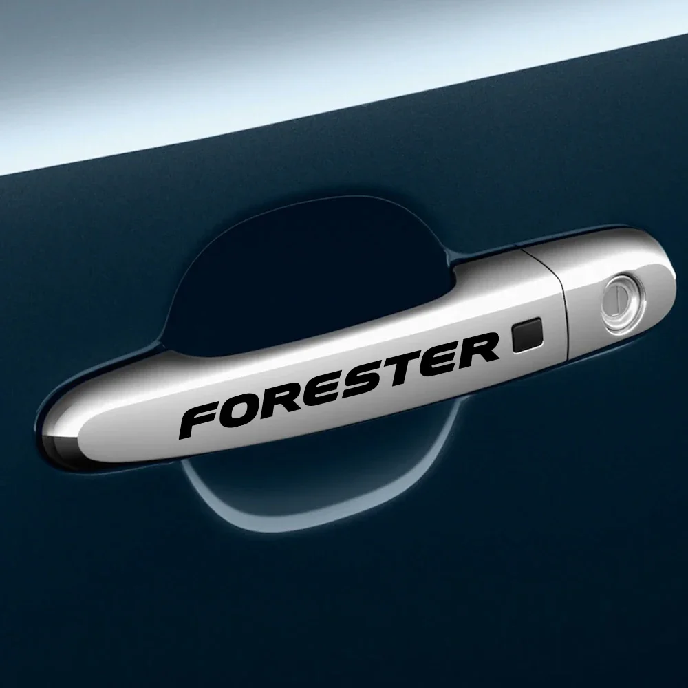 4 шт. Светоотражающие Водонепроницаемые виниловые наклейки на дверную ручку