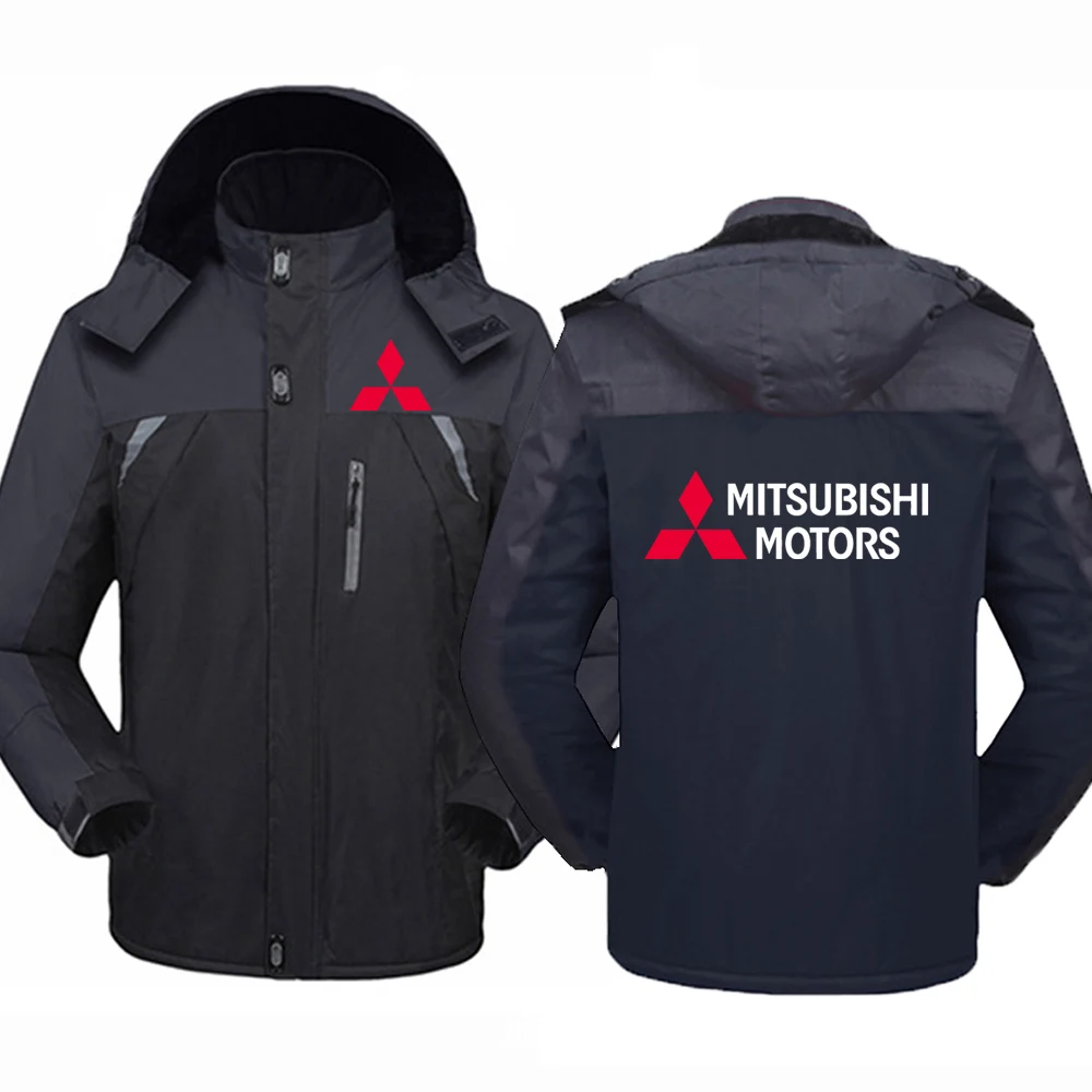 

Mitsubishi Motors 2021 New Men Cold-Proof Windbreaker Warm Coats Waterproof Mountaineering Thicken Hoodies Jackets