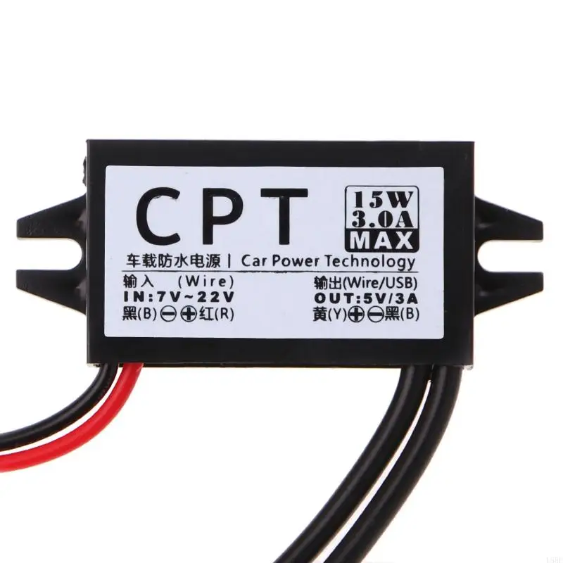 L5BF Автомобильный 12 В до 5 3A 15 Вт двойной USB-переходник для зарядного устройства