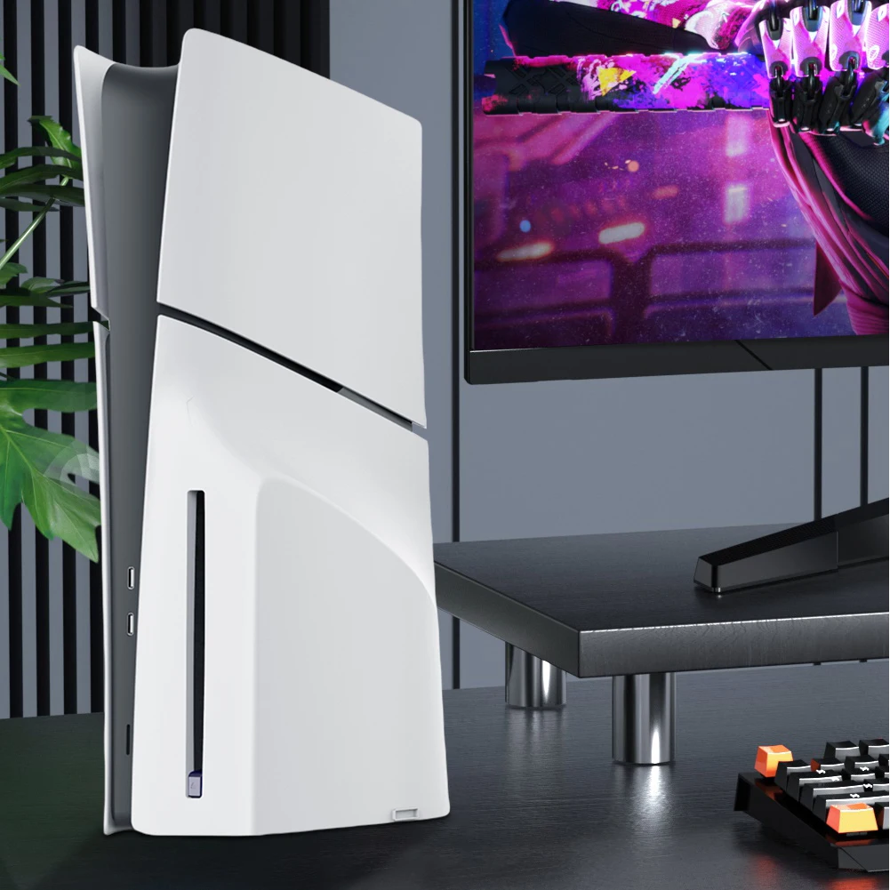 Жесткий чехол из АБС-пластика для консоли Playstation 5 Slim Disc Edition