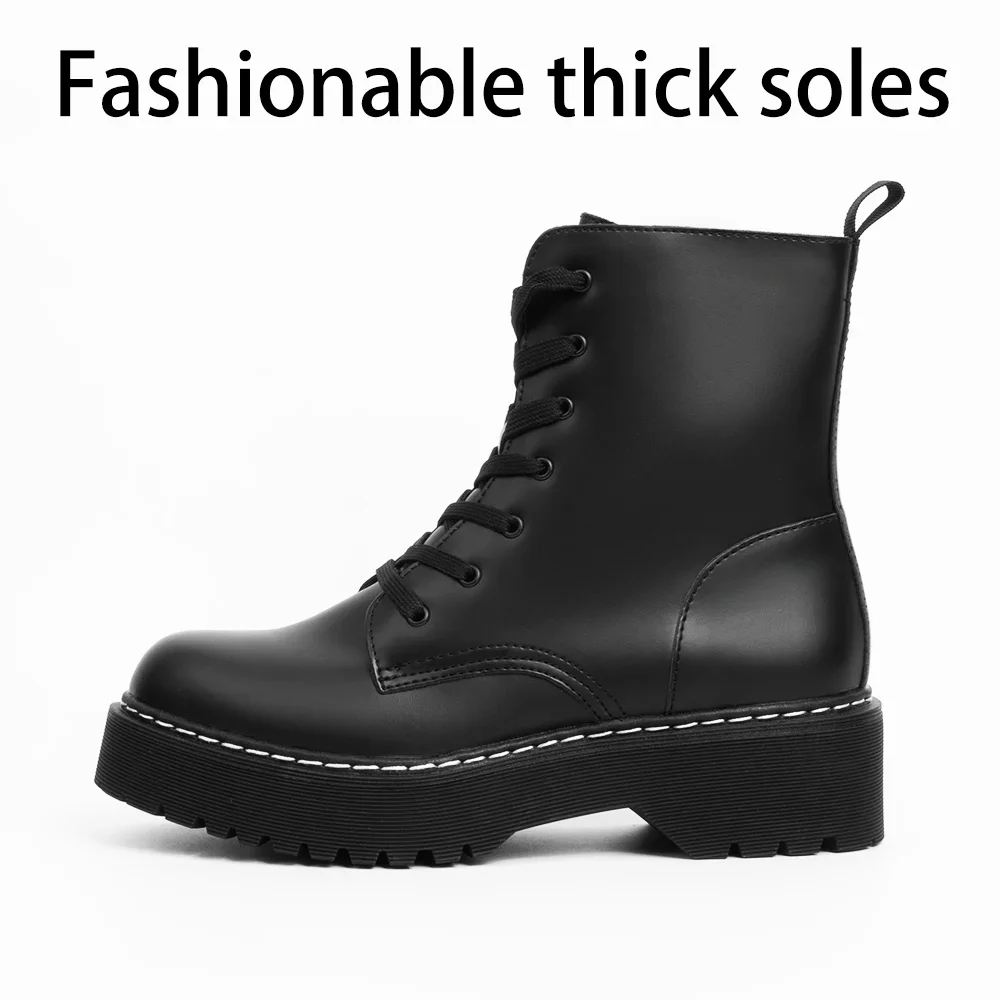 Женские черные ботинки — это классические модные удобные и крутой стиль на