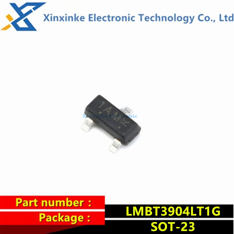 100 шт., транзисторы LMBT3904LT1G 1AM SOT-23 40 В 200 мА SMD
