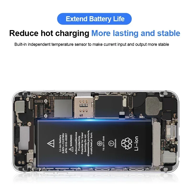 Аккумуляторная батарея для телефона Apple IPhone SE 2 4 Φ 6 6s 6p 6sp 7 7p 8 Plus X Xr Xs Max 11 12 13 Pro с