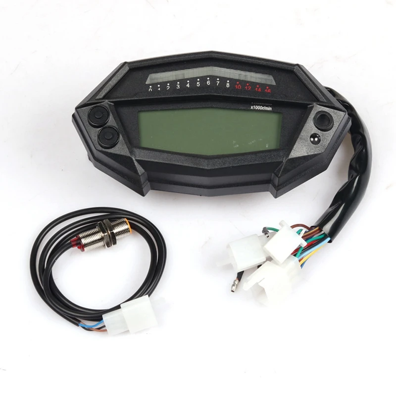 

For Kawasaki Z1000 Tachometer Hour Meter Odometer LCD Digital Speedometer Gear Indicator Motorcycle 7Colors Speedometer