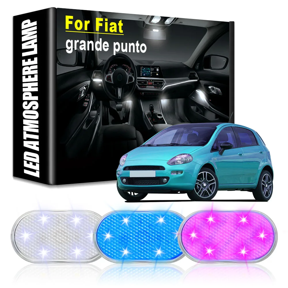 

Car LED Atmosphere Lights Car Rechargeable Touch led Lamps Automotive Goods Car Accessories Auto Tools for FIAT grande punto