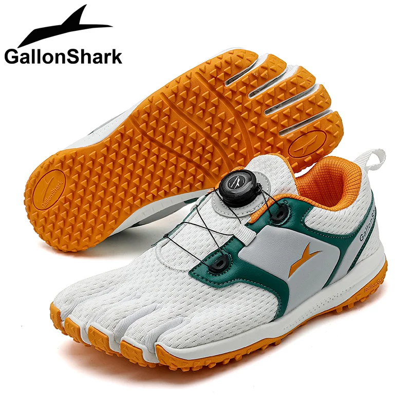 Фото Водные кроссовки GallonShark Five Finger Barefoot, быстросохнущие кроссовки с системой шнуровки BOA для серфинга, падлбординга и занятий йогой в помещении №1