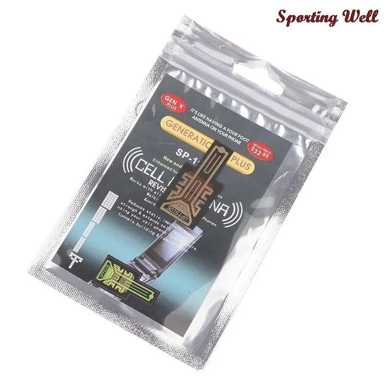 

1Pc Mobile Phone Signal Enhancement Sticker Mobile Phone Antenna Signal Amplifier Antenna Booster Sticker
