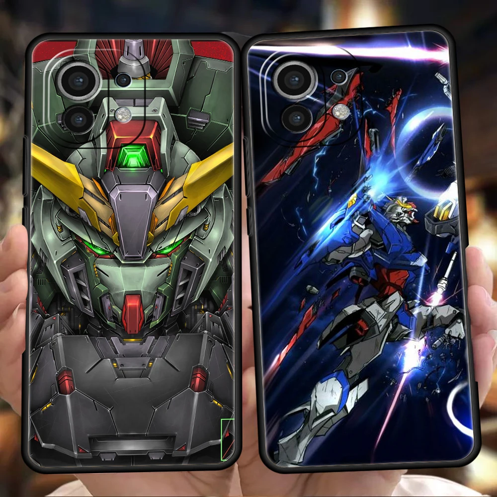 

Gundam Cartoon Phone Case for Xiaomi Poco F3 X3 X4 GT NFC M3 M4 Mi 12 9T 11 Ultra 11X 11i Note 10T Pro Lite 5G Silicon TPU Cover