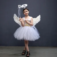 cosplay costume carnival vestido 2022 new little girls evening dresses kids princess dresses for girls angel party dress 2 12y