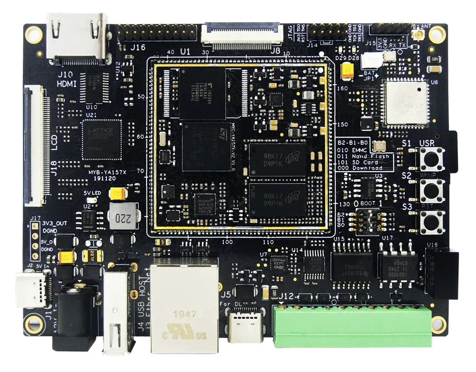 STM32MP1 STM32MP157 Плата разработки MYD-YA157C-V2 STM32