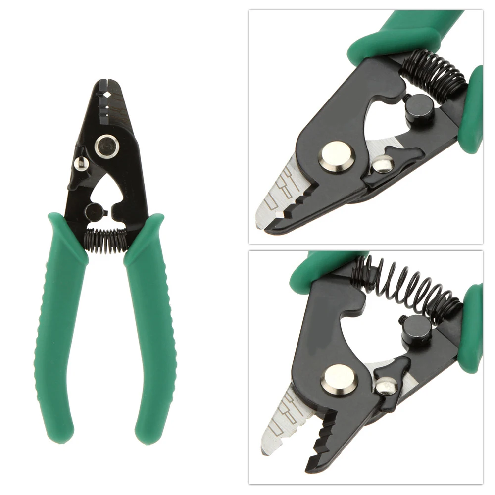 Free shipping 8PK-326 clamp Fiber stripping pliers 8PK-326 Tri-Hole Fiber Optic Stripper 8PK-326 FTTH FIber Wire stripper