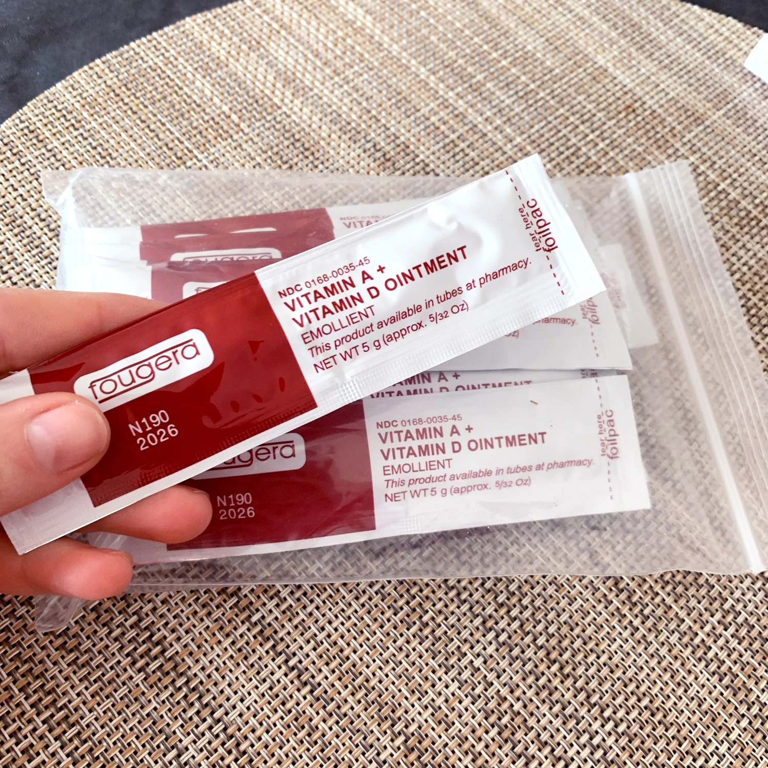 Мазь Fougera Vitamin A D Купить