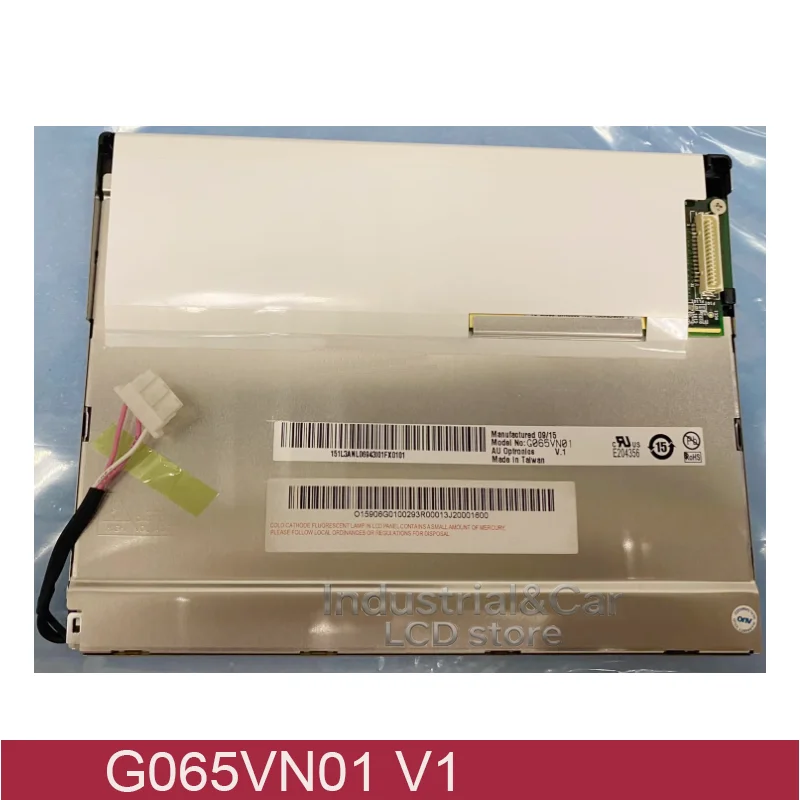 Фото G065VN01 V0 V1 Оригинальный 6,5-дюймовый ЖК-дисплей G065VN01 V.0 для Drager Fabius Анестезиологический экран G065VN01 V.1 №3