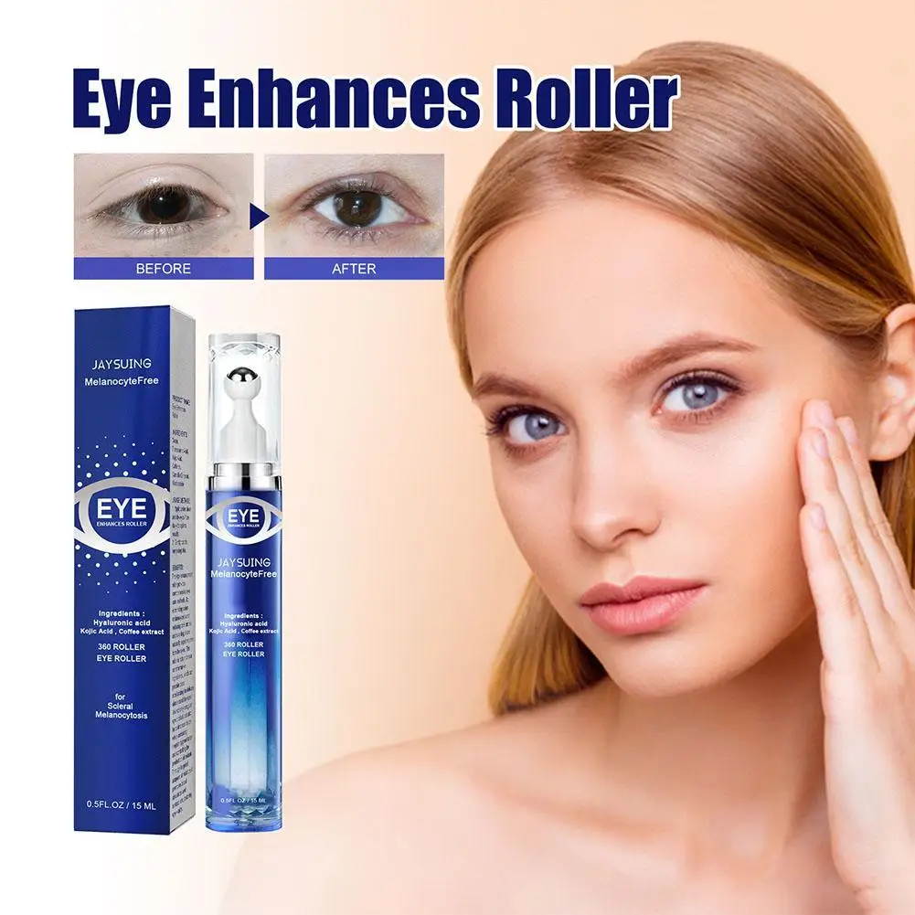 

15ml Eyes Enhance Bright Serum Anti-Aging Roll-on Essence Remove Dark Circles Hydrating Moisturizing Anti-Puffiness Eye Cream