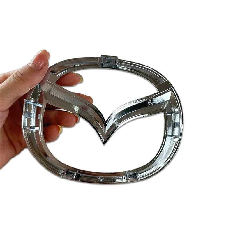 

Пластиковая эмблема переднего багажника автомобиля для Mazda 6 Mazda6, значок на руль, 3D кузов, замененная наклейка, украшение для ремонта заднего хвоста
