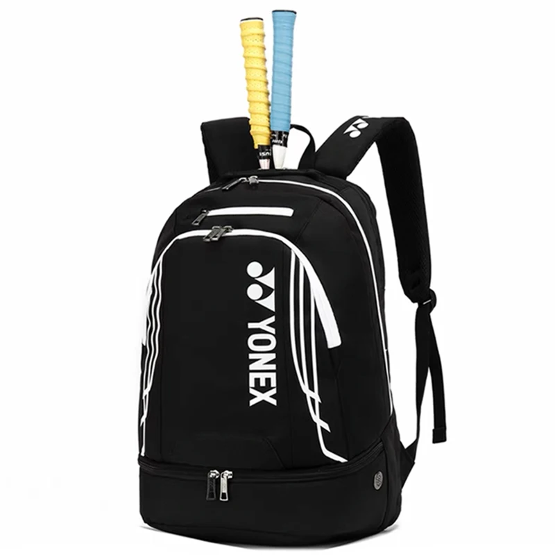 Original YONEX Badminton Backpack For Men 2 Rackets Storage With Independent Shoe Compartment Waterproof Racquet Sports Bag