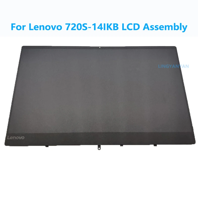 

14.0 Inch FHD LCD Display Screen Non-Touch Glass Assembly B140HAN03.5 N140HCE-EN2 5D10N79821 720S-14IKB For Lenovo 720S-14IKB