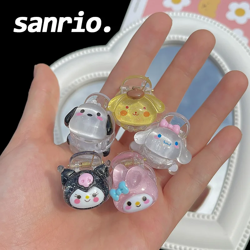 Sanrio выпустила карту Cinnamoroll Kuromi Mymelody маленькая Зажимная японская Милая мультяшная