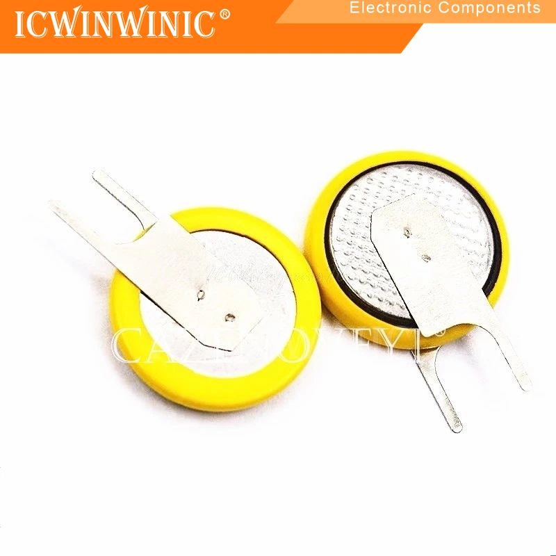 10 шт. боковой вертикальный левый нож SMD кнопка CR1220 батарея 3 В вертикальная