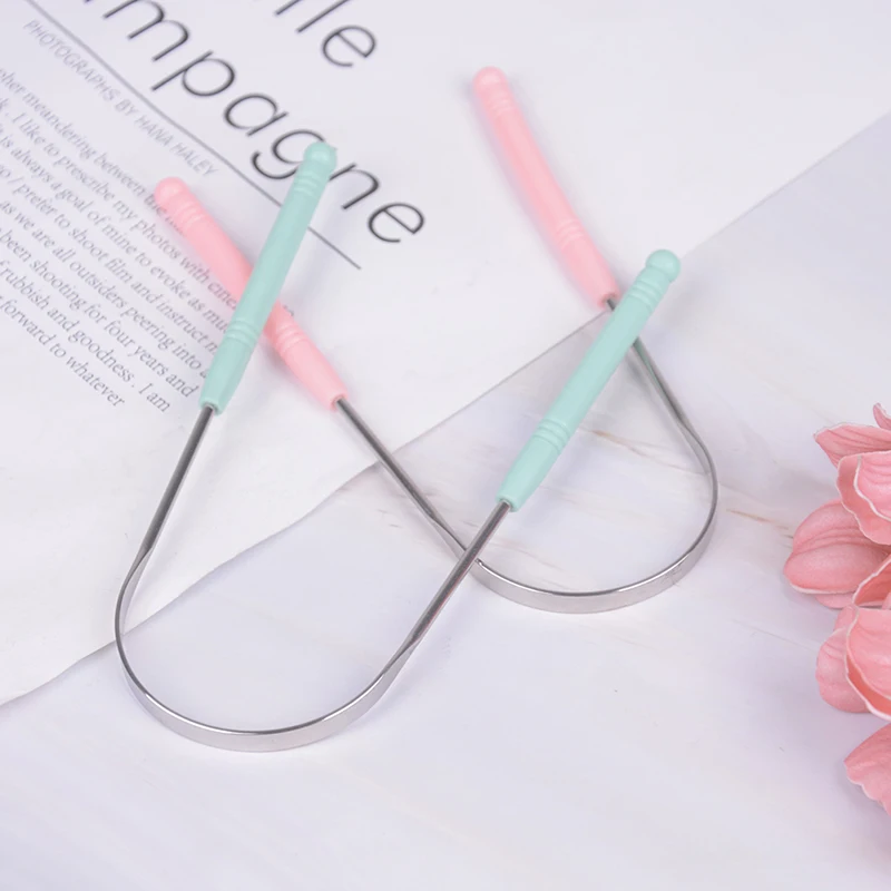 1 шт. скребок для языка из нержавеющей стали