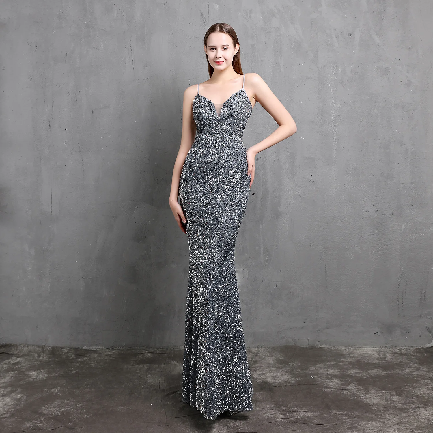 Luxury Designer Evening Party Dresses Women 2022 Elegant Cocktail Prom Formal Maxi Clothes Sexy Sequin Ceremony Birthday Outfits