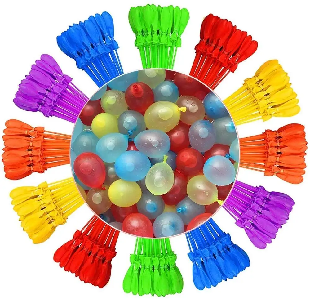 

111pcs Water Bombs Balloon Amazing Filling Magic Balloon Children Water War Game Supplies Kids Summer Outdoor Beach Toy Party