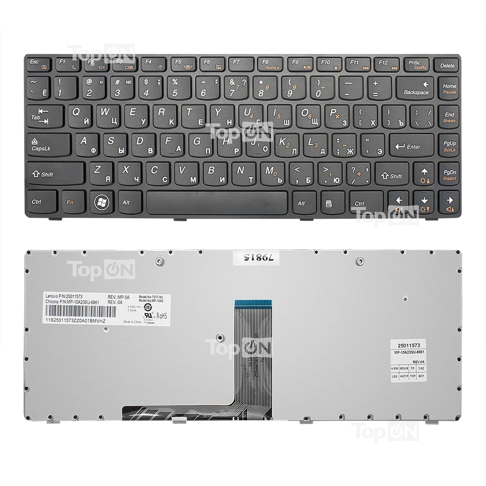 Keyboard for Lenovo IdeaPad g470a Black | Laptop Repair Components