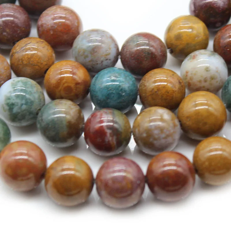 Рисунок 4 - Бусины из натурального камня Jaspers