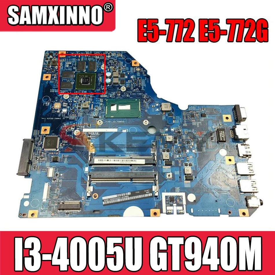 

Для ACER Aspire E5-772 E5-772G GT940M I3-4005U 14276-1M 448.04X09.001M Материнская плата ноутбука материнская плата для ноутбука DDR3