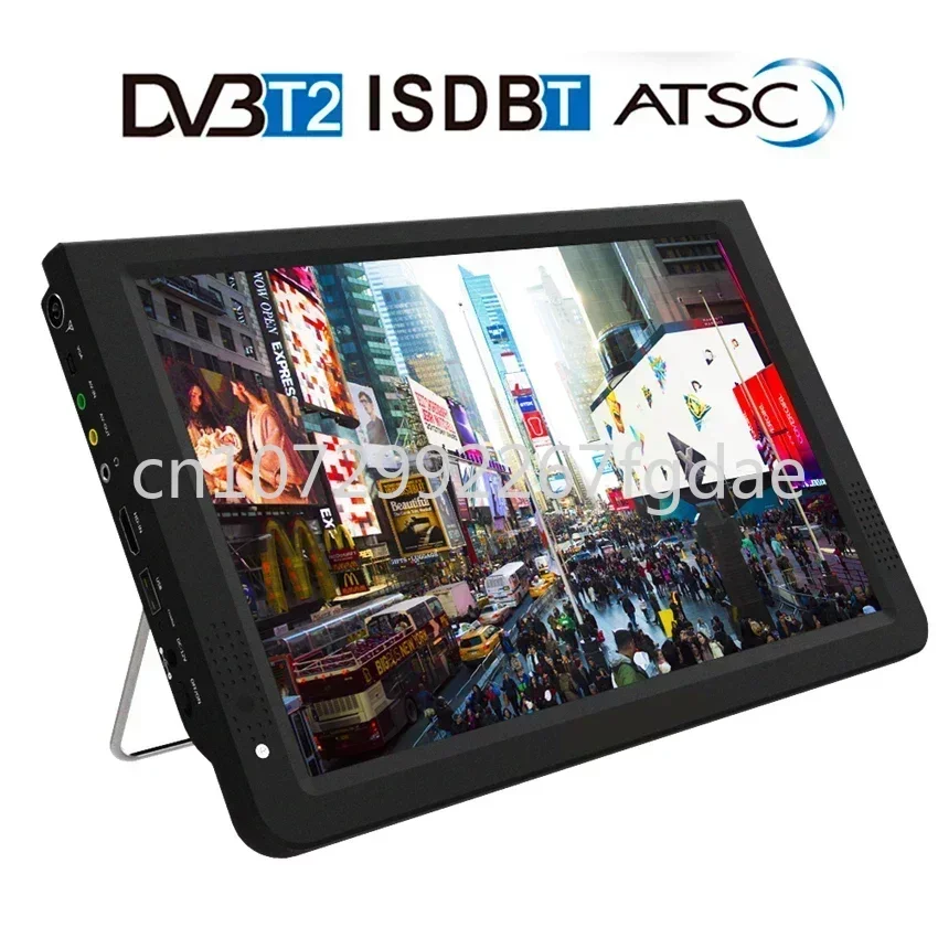 Портативный телевизор высокой четкости D12 DVB-T2 ATSC