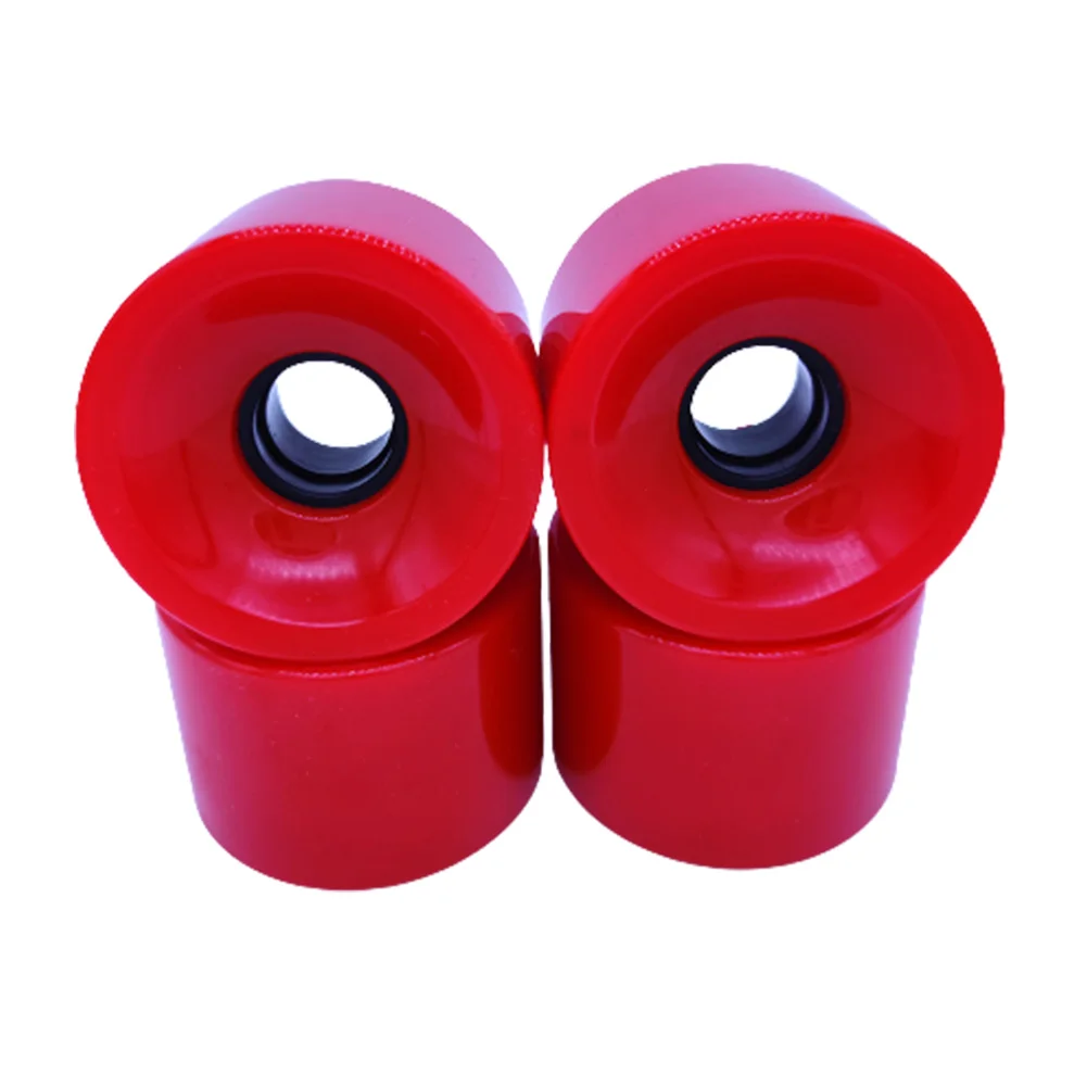 

4Pcs Sports PU Skateboard Longboard Street Skate Wheels 70x51mm 78A Colorful Wheels Skateboard Parts
