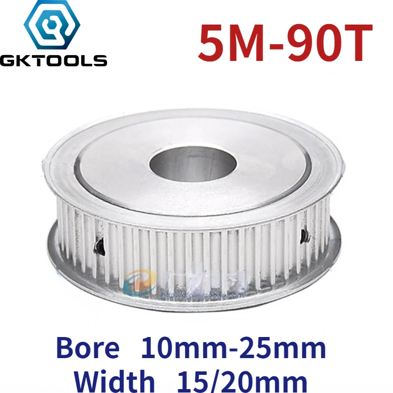 

5 м 90 зубьев AF Двусторонняя плоская синхронная канавка шириной 15/20 мм отверстие 10/12/14/15/16/17/19/20/22/25 мм