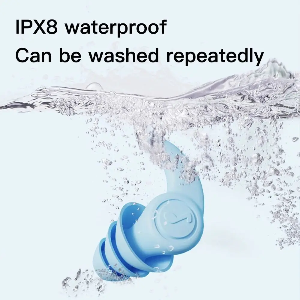 Силиконовые Беруши Защита От Шума Водонепроницаемые Для Плавания Дайвинга