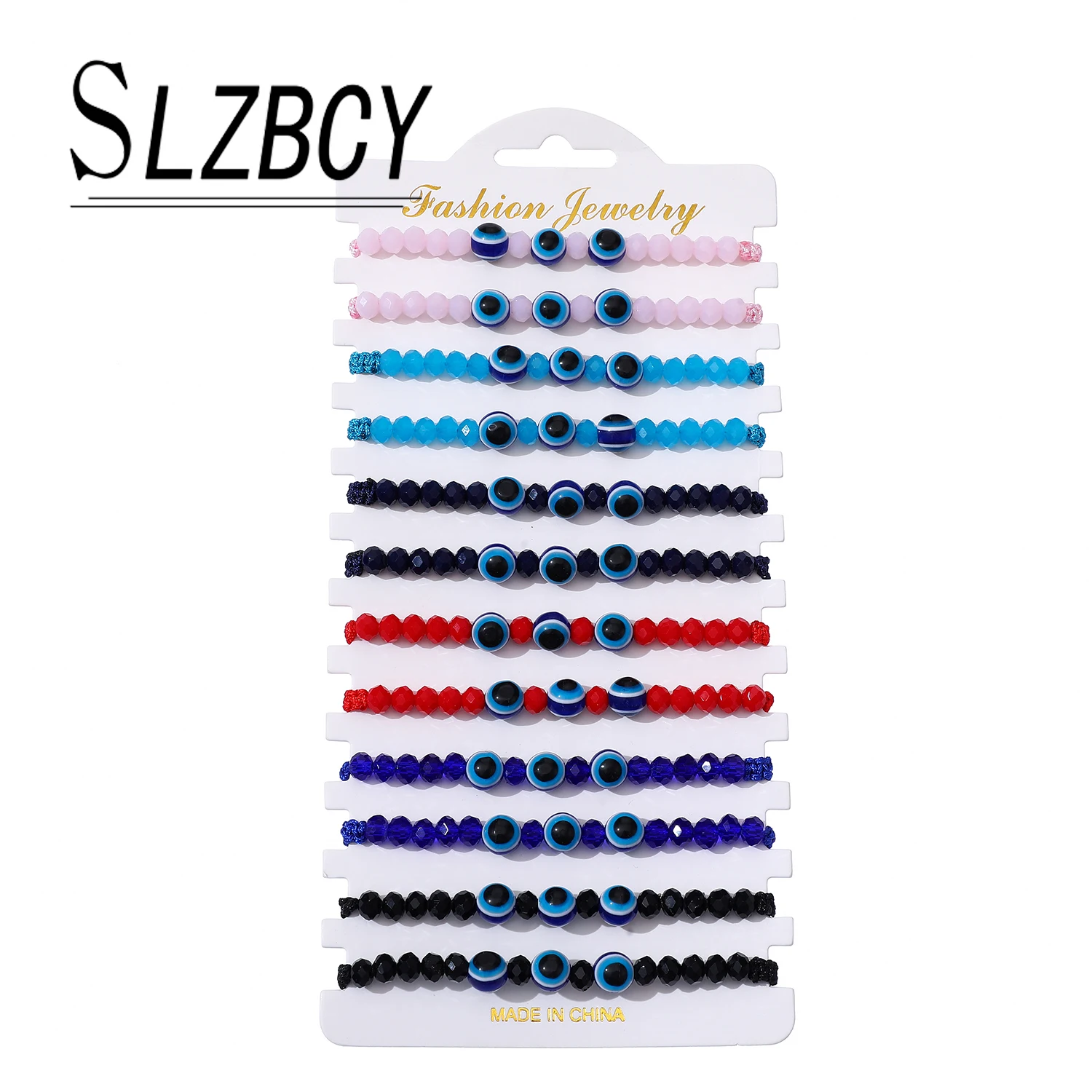 

12 шт./набор, модный браслет ручной работы для мужчин и женщин