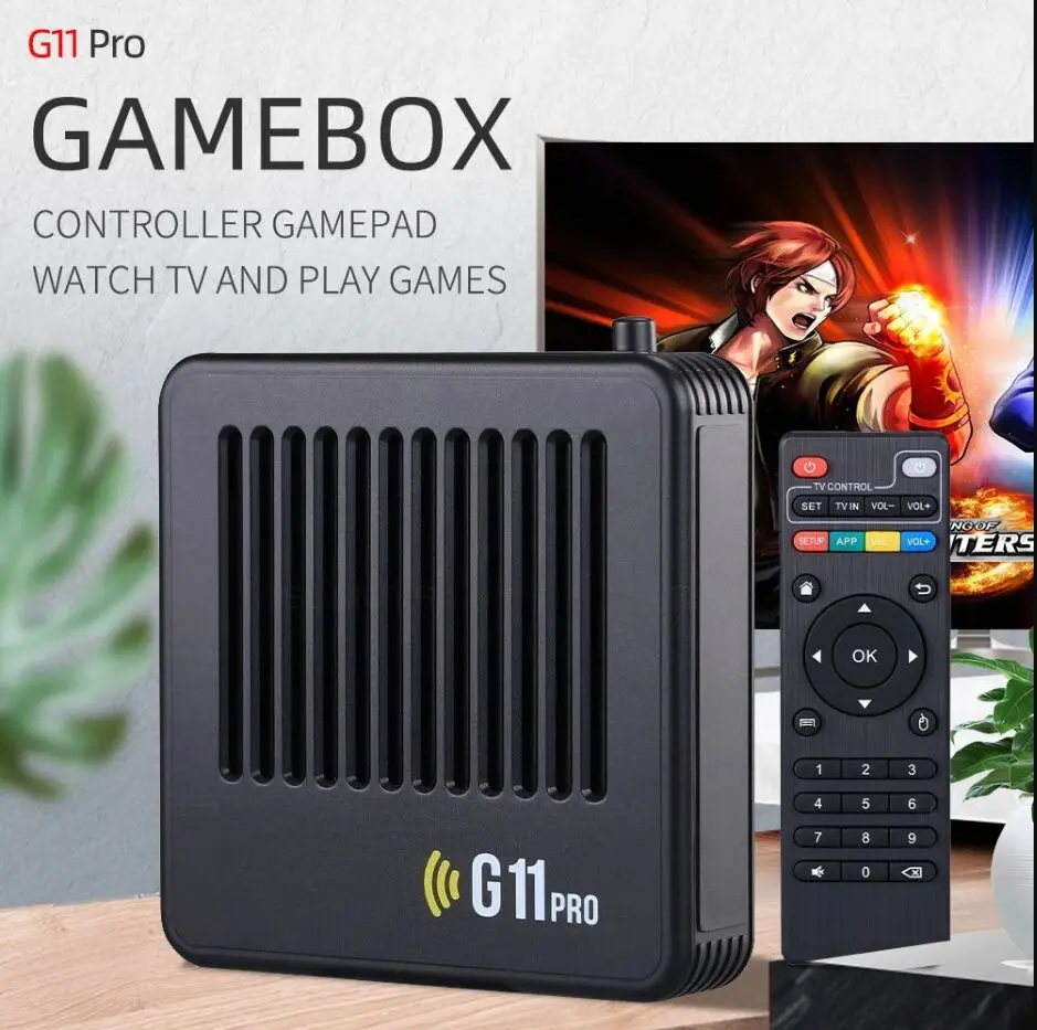 

Консоль игровая Беспроводная G11 Pro, 2,4 ГГц, 4K, Android 60000