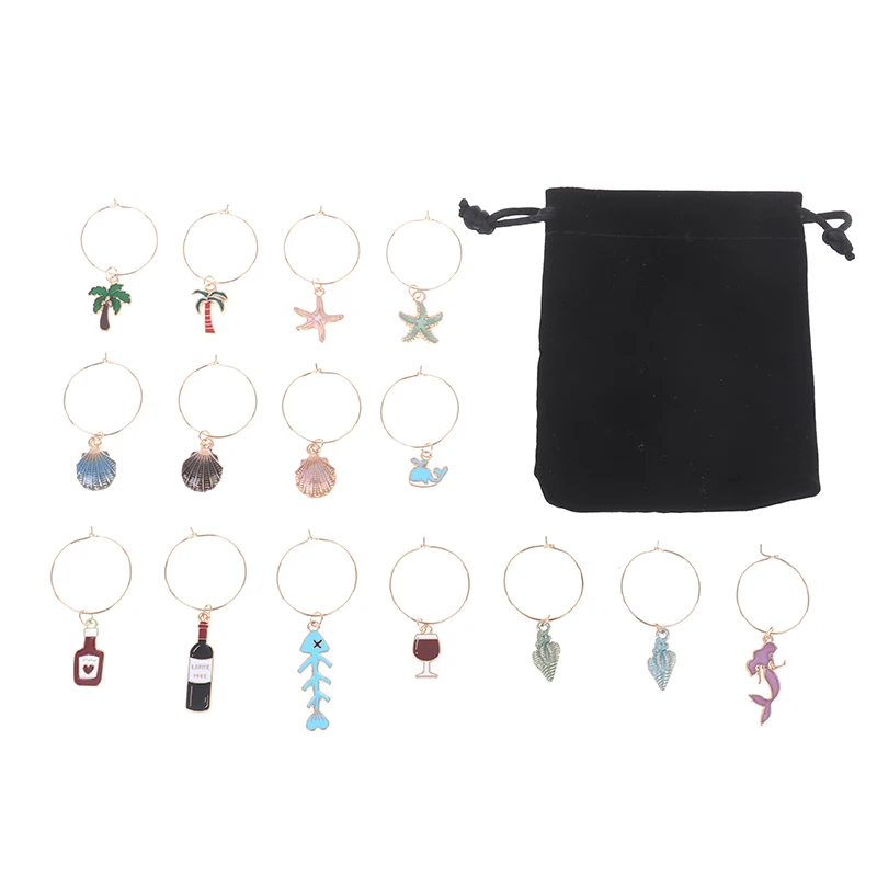 

15 шт., маркеры для дегустации Винных Бокалов