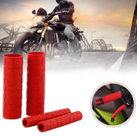 motorcycle handlebar grips brake clutch lever cover rubber decoration handlebar grips black accessories exterior parts universal