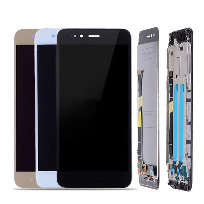 

Best Working 100% Original Xiaomi Mi5x LCD Display Touch Screen Digitizer Assembly Sensor with Frame For MiA1 MA1 5X M5X