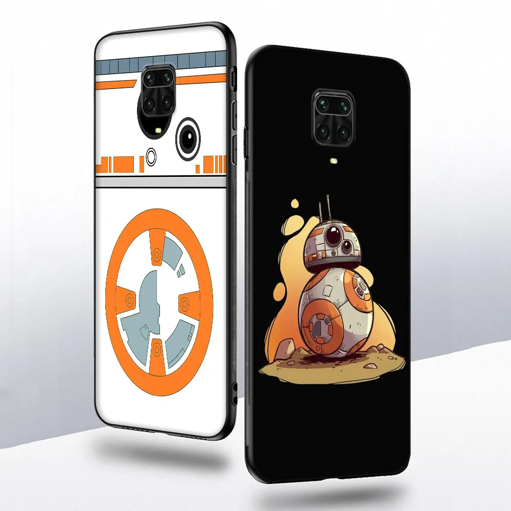 Черный чехол для Huawei Y5P Y6 Y6S Y6P Y7 Y7A Y8P Y8S Y9 Y9A Y9S Prime защитный R2D2 BB8