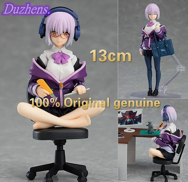 

100% Original genuine SSSS.GRIDMAN Anime figure Shinjou Akane figma PVC Action Figure Anime Figure Model Figure Doll Gift