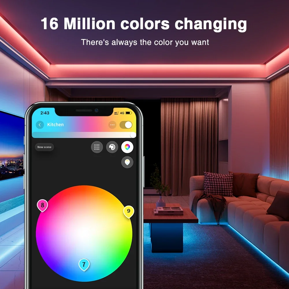 Фото GLEDOPTO ZigBee 3,0 Pro + светодиодный контроллер 5 в 1 RGB CCT RGBW RGBCCT Strip светильник Dimer Alexa Homey Tuya Smart APP Голосовое управление №4