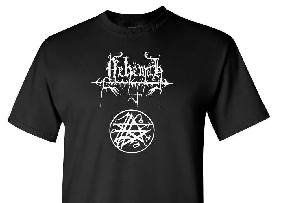 Nehemah черная футболка из хлопка