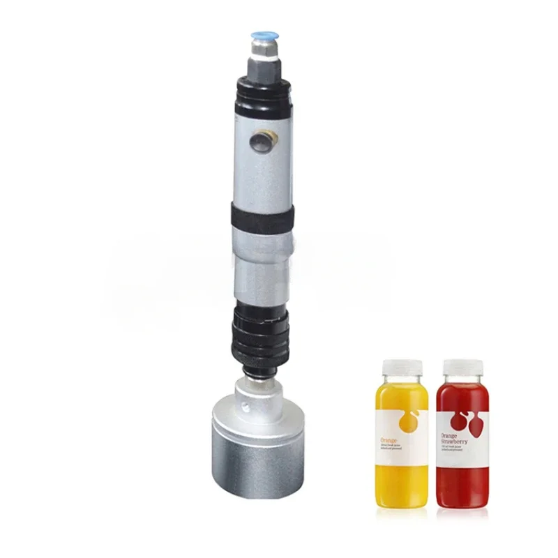 

Пневматическая ручная машина для чистки меда ПЭТ флакон пластиковые стеклянные бутылки банка с закручивающейся крышкой пресс укупорочная машина