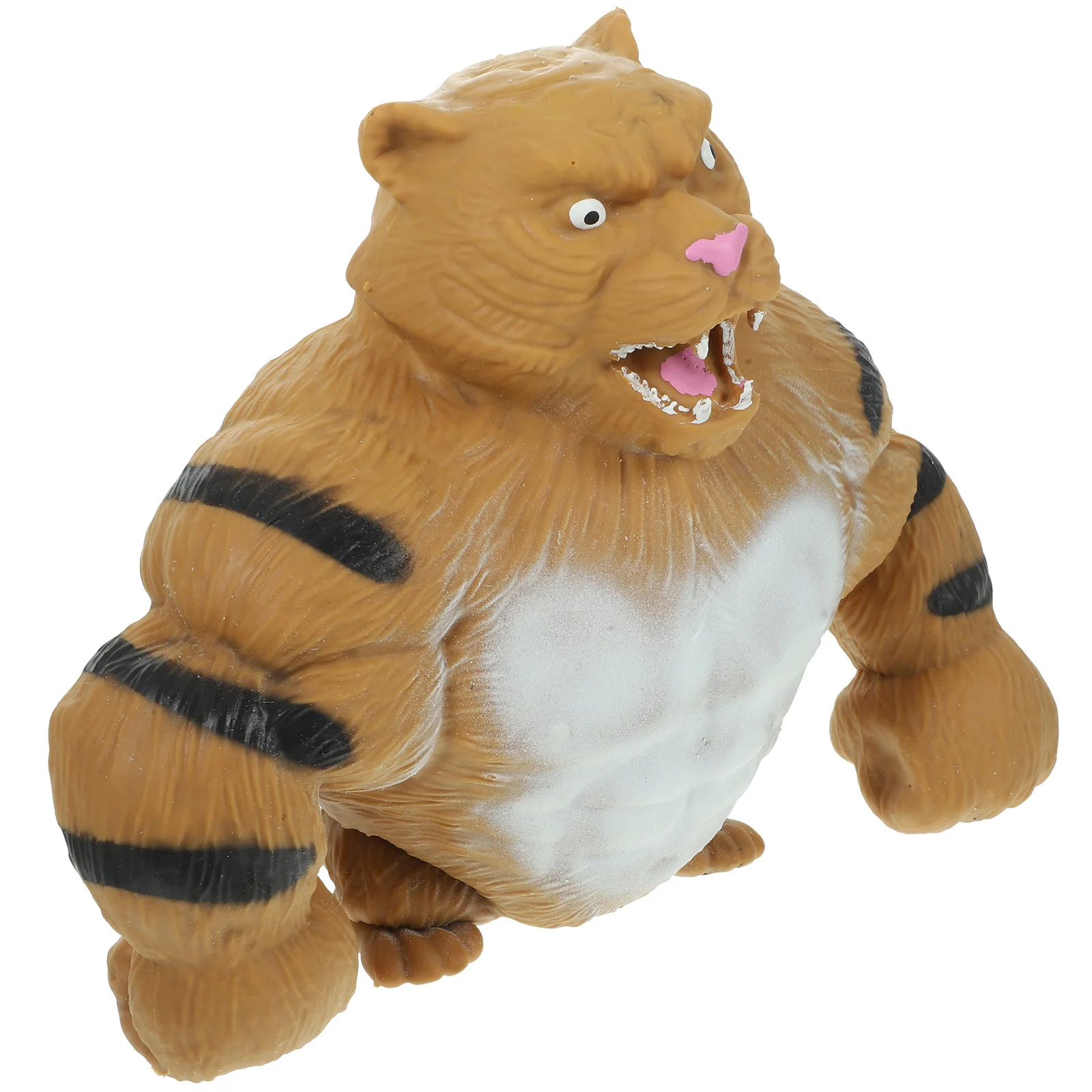 

Gift Adorable Tiger Shaped Toys Funny Stress Squeeze Reliever Party Tricky Stretchy Small